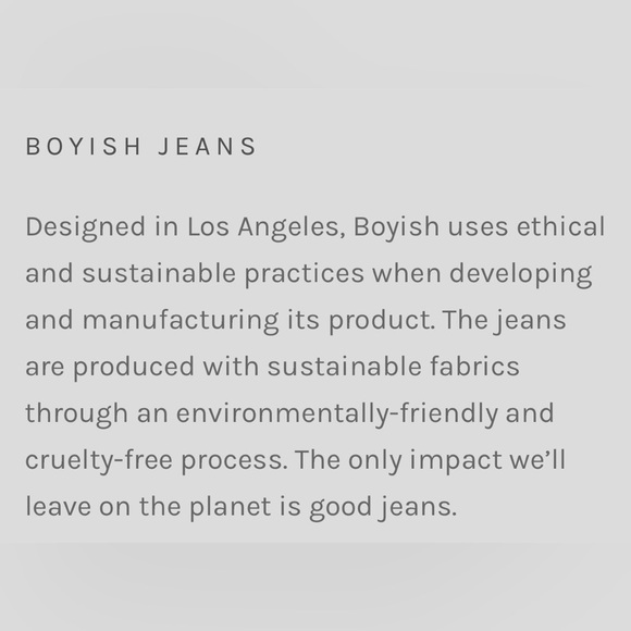 Boyish Ziggy High Rise Distressed Straight Leg Jeans His Girl Friday Women’s 26 - Picture 13 of 13